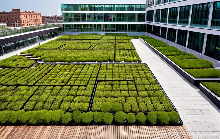 건축기사 시험의 심화 주제 분석 - **An advanced smart construction site operating efficiently at dusk, illuminated by precise work lig...