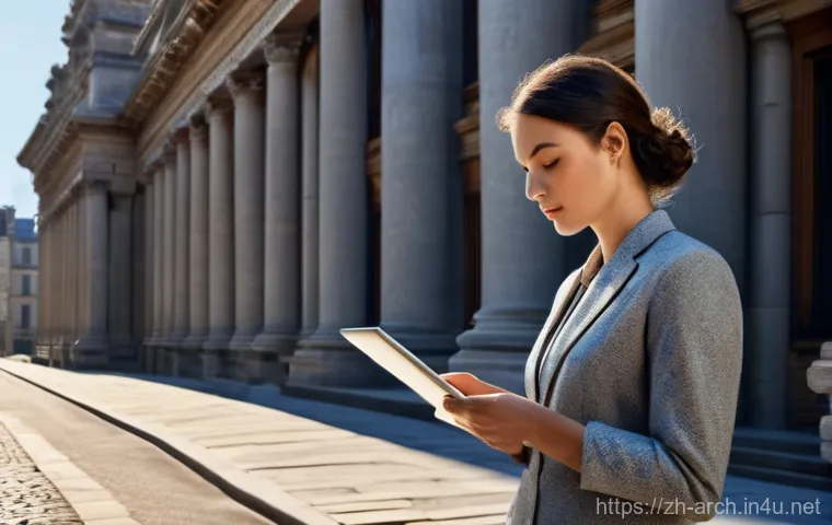 건축분야 자격증 취득 후 장기적 커리어 - **Prompt 1: Historic Preservation Architect at Work**
    A highly detailed, realistic photograph of...