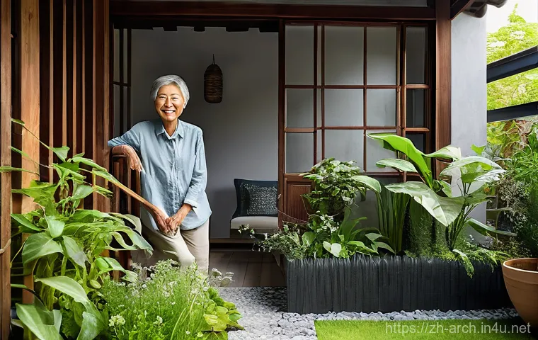 건축분야에서의 실무와 학문적 접근 - **Prompt 1: "Sustainable Heritage - An Elder's Home Renewed"**
    "A heartwarming scene depicting a...